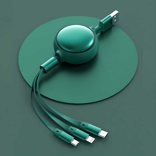 3 in 1 Charging Data Cable - TrendBug