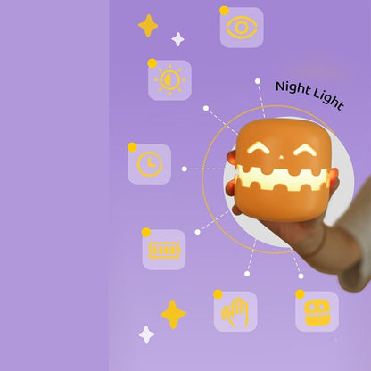 Pumpkin Lamp For Halloween Party Night Lamp - TrendBug