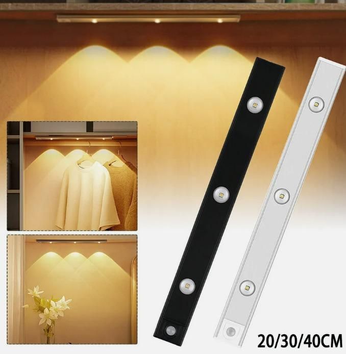 LED PIR Motion Sensor Cabinet  With USB Rechargeble - TrendBug