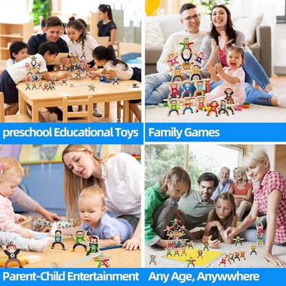 Hercules Wooden Jenga  Balancing Toy - TrendBug