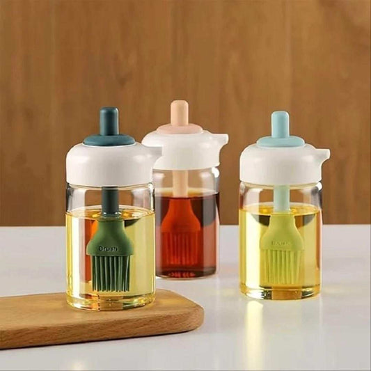 2 In 1 Oil Dispenser 250 ml |Kitchen Essential - TrendBug