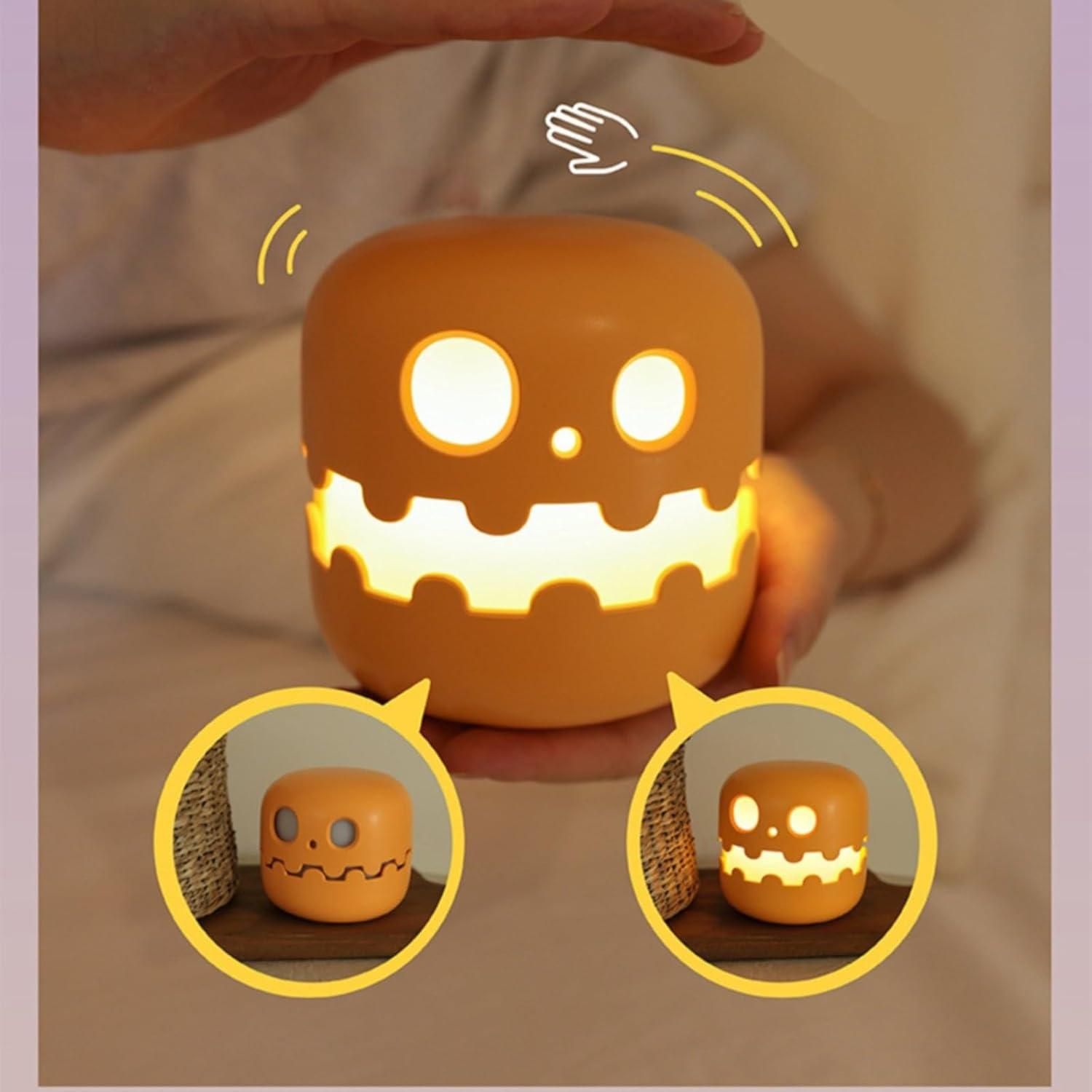 Pumpkin Lamp For Halloween Party Night Lamp - TrendBug