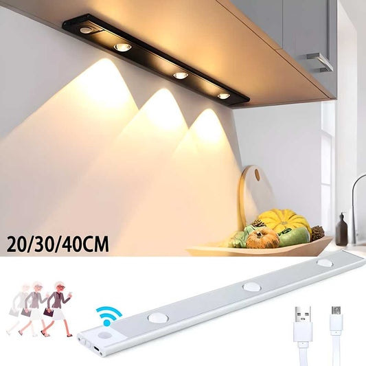LED PIR Motion Sensor Cabinet  With USB Rechargeble - TrendBug