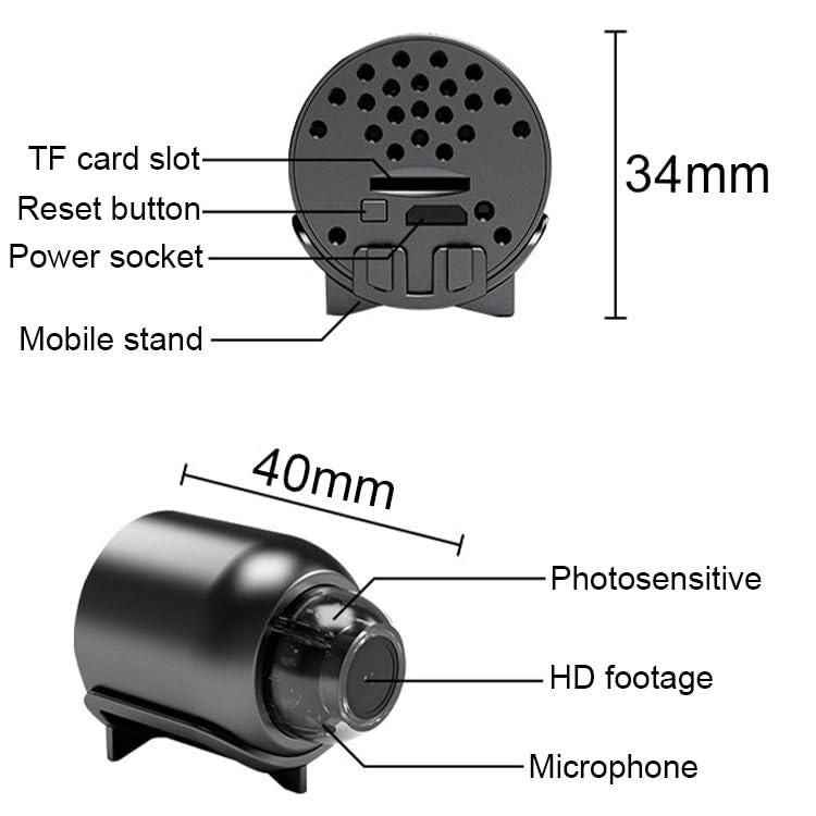 1080P X5 Mini Camera Night Vision