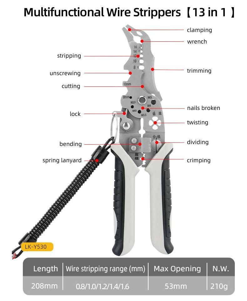 Electrician Pliers Crimping Tool - TrendBug