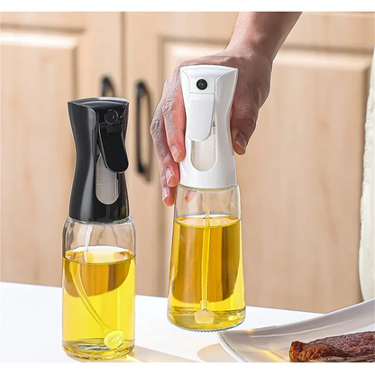 Olive Oil Dispenser,Oil Sprayer for Cooking,220/300ml Glass Oil Spray Bottle,Food grade Oil Dispenser and Oil Sprayer forKitchen - TrendBug