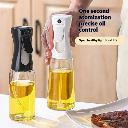 Olive Oil Dispenser,Oil Sprayer for Cooking,220/300ml Glass Oil Spray Bottle,Food grade Oil Dispenser and Oil Sprayer forKitchen - TrendBug