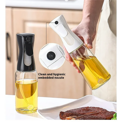 Olive Oil Dispenser,Oil Sprayer for Cooking,220/300ml Glass Oil Spray Bottle,Food grade Oil Dispenser and Oil Sprayer forKitchen - TrendBug