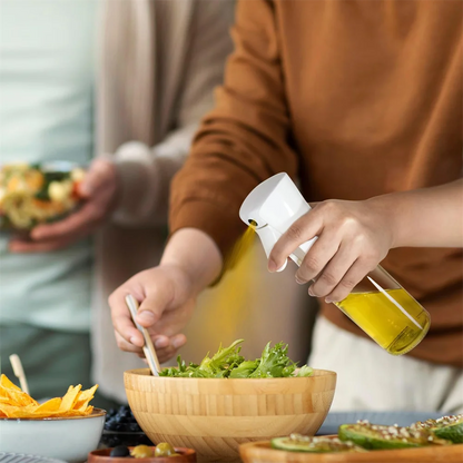 Olive Oil Dispenser,Oil Sprayer for Cooking,220/300ml Glass Oil Spray Bottle,Food grade Oil Dispenser and Oil Sprayer forKitchen - TrendBug