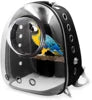 Backpack Bubble Bird Travel Carrier Backpack Bird Carrier with Perch Parrot Travel Lightweight Bird Cage Backpack - TrendBug