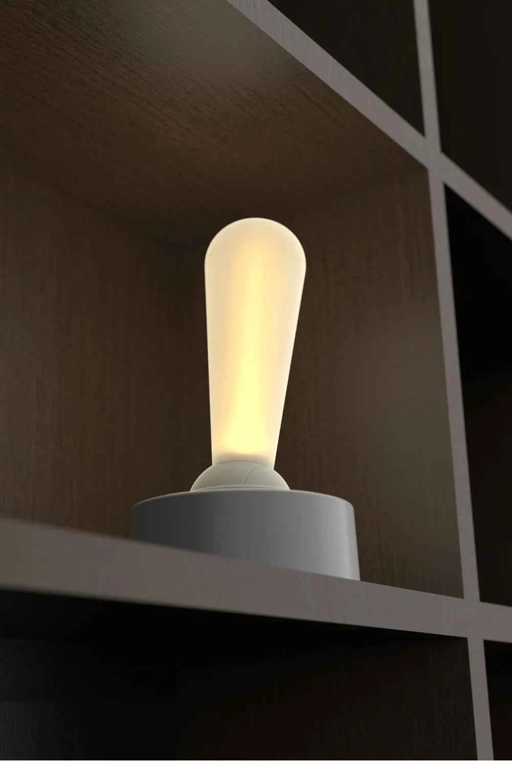 Modern Rechargeable Wireless Silicone LED Night Light Wall Lamp Lever Light Ambient Lighting Novelty Stick Shake Toggle Switch