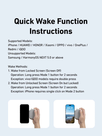 Fun Shot Magnetic Grip, Ergonomic Style Phone Camera Grip with Detachable Remote, Expandable Functionality for iPhone/Android - TrendBug