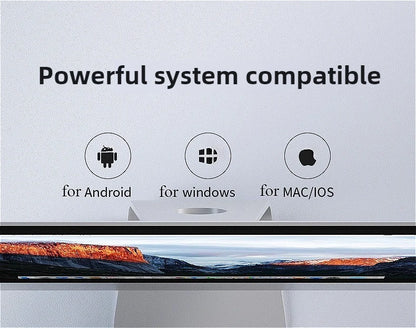 MINGCVIL Mini Foldable Wireless Keyboard - Slim Portable Bluetooth Rechargeable Keyboard for iOS, Windows, Android - TrendBug