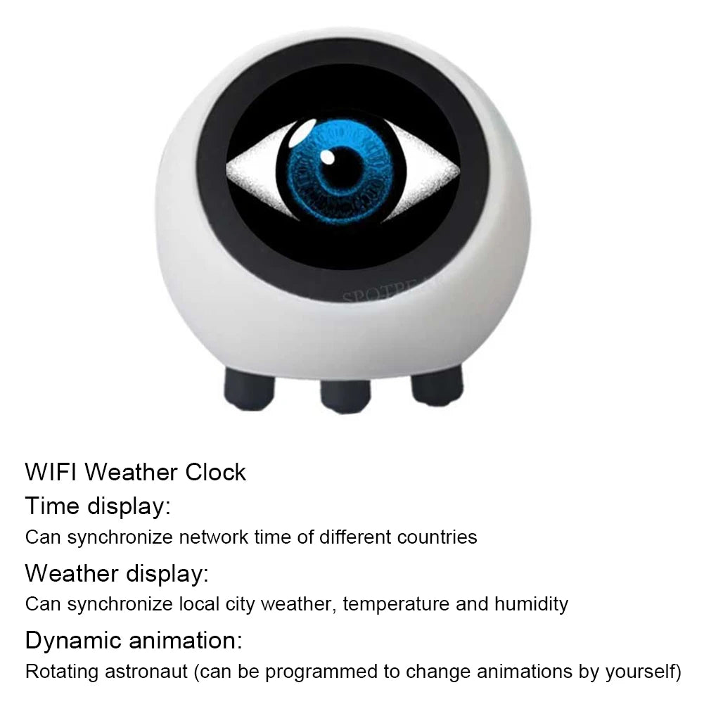 Smart Desktop Robot Multi-Function ESP32-S3 Development Board LCD Display Mini Robot Tabletop Ornaments for Home Office