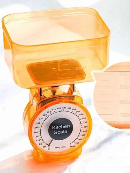 Kitchen Scale Restaurant Cooking With Easy Reading Mechanical Tool Spring Kitchen Weighing 1kg Portable Dial Scale Vegetabl