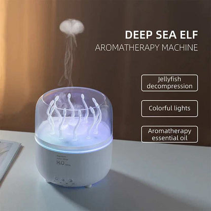 Aromatherapy machine Deep sea elf Air Humidifier Ultrasonic Aromatherapy Diffusers Mist Maker Fragrance Essential Oil Aroma - TrendBug