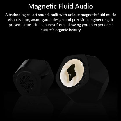 Magnetic Fluid Desktop Speakers - Creative Music Pickup Rhythm Lamp for Friends - TrendBug