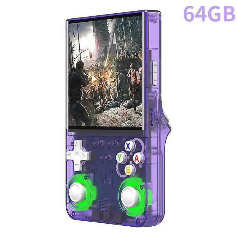 R36 ULTRA 4.0inch IPS Screen Handheld Game Console Open Source Console Retro Pocket Video Player 128G 20000+ Games