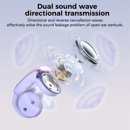 ERAZER XF28 Bluetooth V6.0 Open-ear True Wireless EarbudsTranslation Earphones Office Travel,ASMR Headset APP - TrendBug