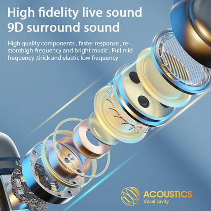 High Quality Bone Conduction Wireless Earphones - Bluetooth Noise Reduction Sports Gaming Earphones for Xiaomi and iPhone - TrendBug