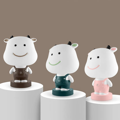 Cartoon Rabbit Night Lights Bedroom Bedside Study animal Desk Lamps tiger bear Children's kids baby Sleep Light LED Night Lamps - TrendBug