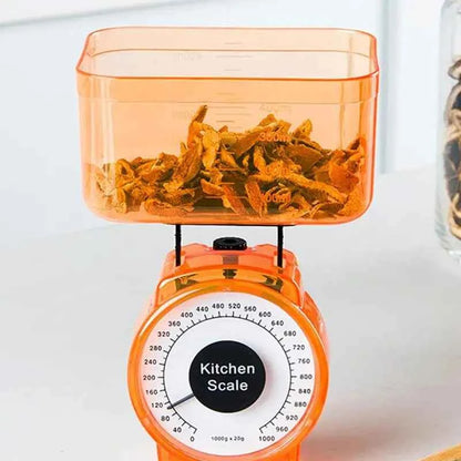 Kitchen Scale Restaurant Cooking With Easy Reading Mechanical Tool Spring Kitchen Weighing 1kg Portable Dial Scale Vegetabl