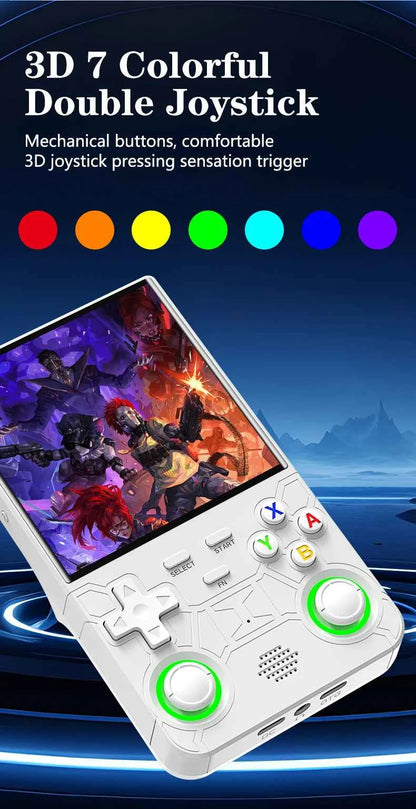 R36 ULTRA 4.0inch IPS Screen Handheld Game Console Open Source Console Retro Pocket Video Player 128G 20000+ Games