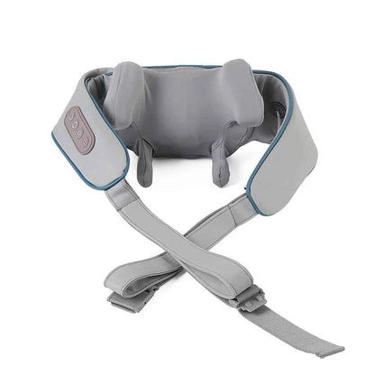 Wireless Neck And Back Massager Neck And Shoulder Kneading Massage Shawl Neck Cervical Relaxing Trapezius Massager