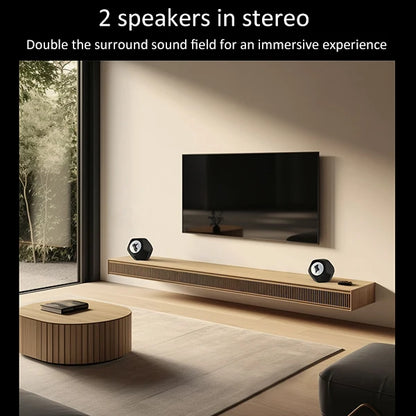 Magnetic Fluid Desktop Speakers - Creative Music Pickup Rhythm Lamp for Friends - TrendBug