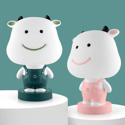 Cartoon Rabbit Night Lights Bedroom Bedside Study animal Desk Lamps tiger bear Children's kids baby Sleep Light LED Night Lamps - TrendBug