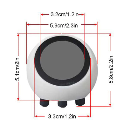 Smart Desktop Robot Multi-Function ESP32-S3 Development Board LCD Display Mini Robot Tabletop Ornaments for Home Office