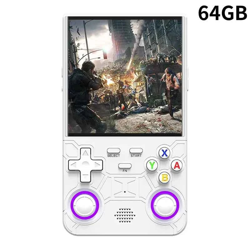 R36 ULTRA 4.0inch IPS Screen Handheld Game Console Open Source Console Retro Pocket Video Player 128G 20000+ Games