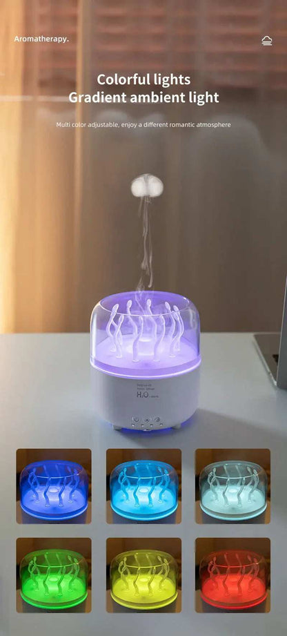 Aromatherapy machine Deep sea elf Air Humidifier Ultrasonic Aromatherapy Diffusers Mist Maker Fragrance Essential Oil Aroma - TrendBug