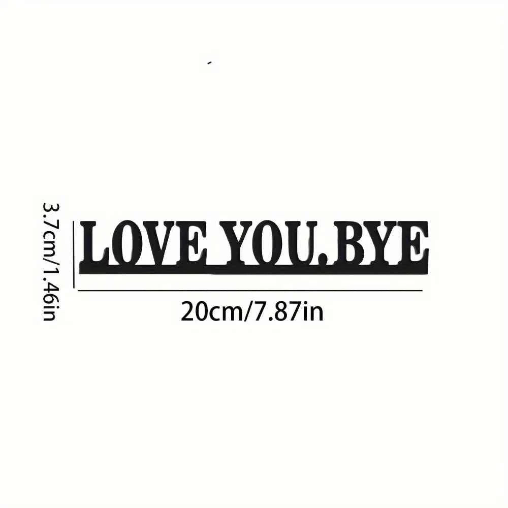 1pc Modern Metal Toilet Door Sign - Stylish Thinking Room Wall Sculpture - Home Decor Artwork - Decorative Door Frame Pendant