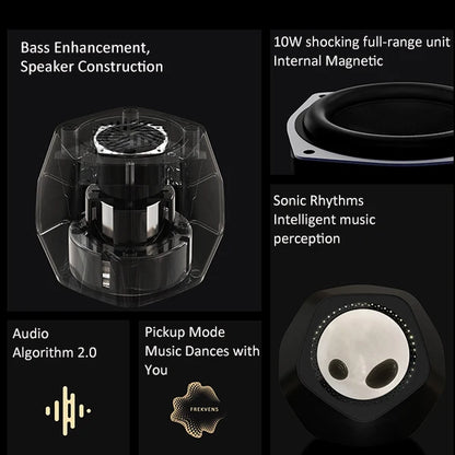 Magnetic Fluid Desktop Speakers - Creative Music Pickup Rhythm Lamp for Friends - TrendBug