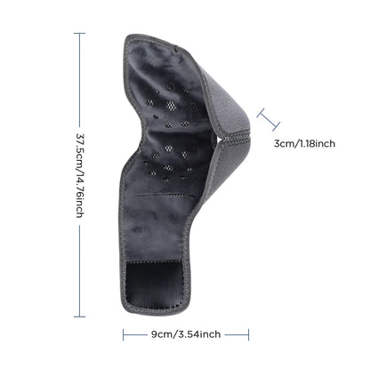 Electric Heat And Vibration Ankle Massager Infrared Hot Compress Therapy Ankle Massage Heated Wrap Support Brace Foot Protector