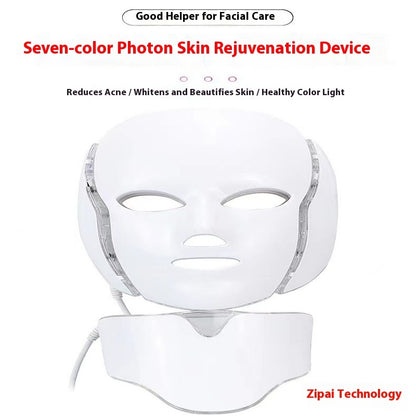 Seven-color Light Skin Rejuvenation Beauty Apparatus Mask