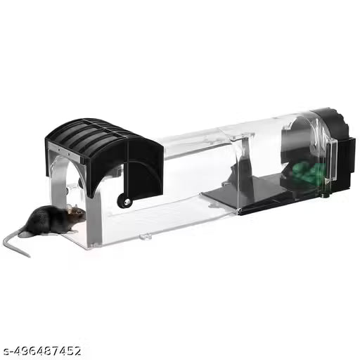 Humane 32 cm Smart Rodent Trap – Reusable No-Kill Cage for Mice & Small Pests