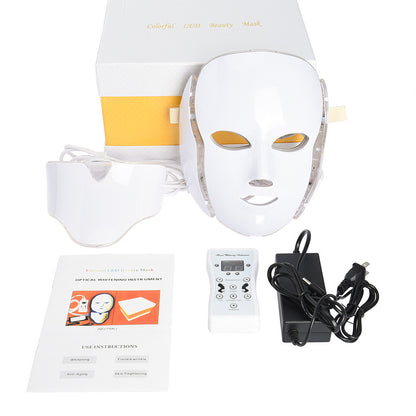 Seven-color Light Skin Rejuvenation Beauty Apparatus Mask