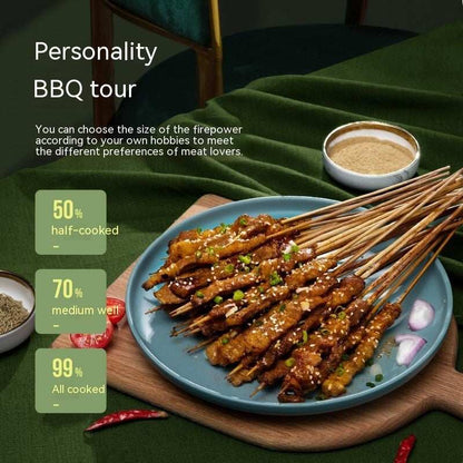 Automatic Multi-function Smoke-free Skewers Machine - TrendBug