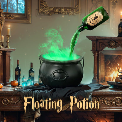 Halloween Magic Float Bottle and Wizard Bowl Diffuser for Home Bar and Party Decor - TrendBug