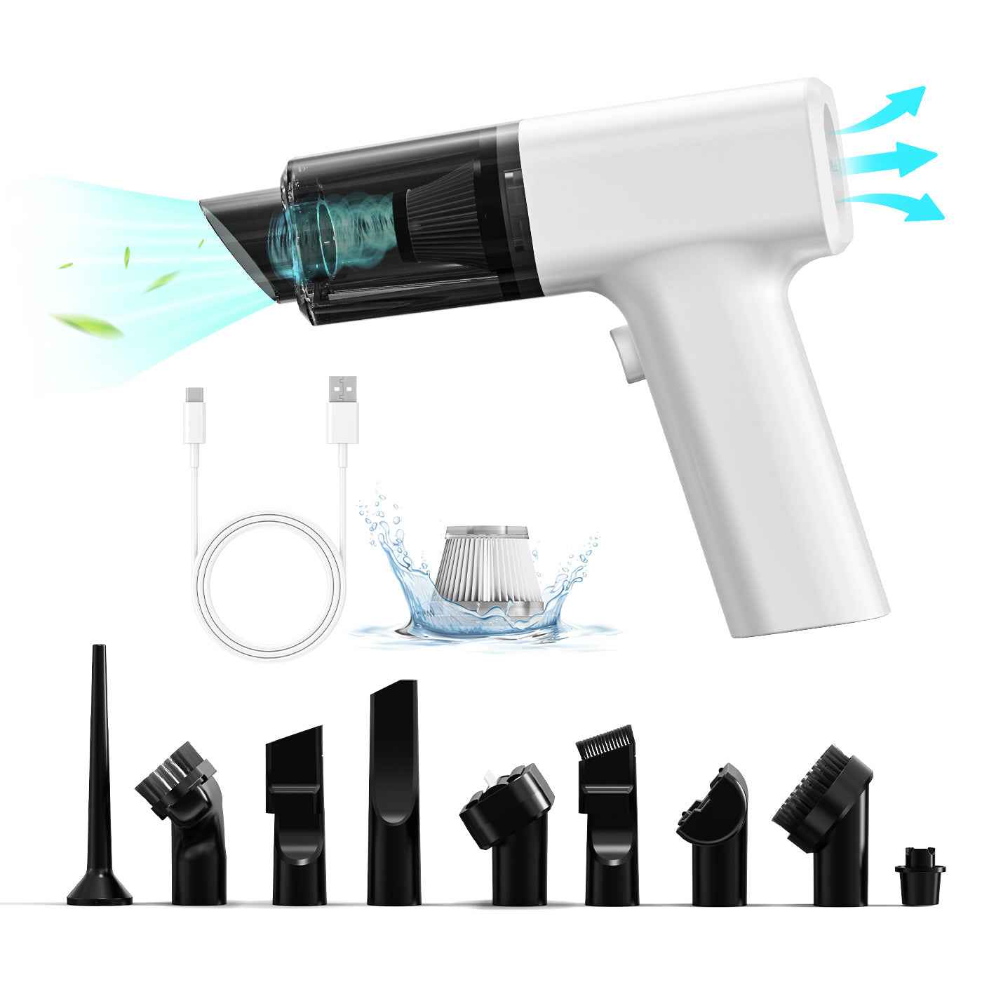 Superfast Handy Vaccum Dust Collector | Rechargeable